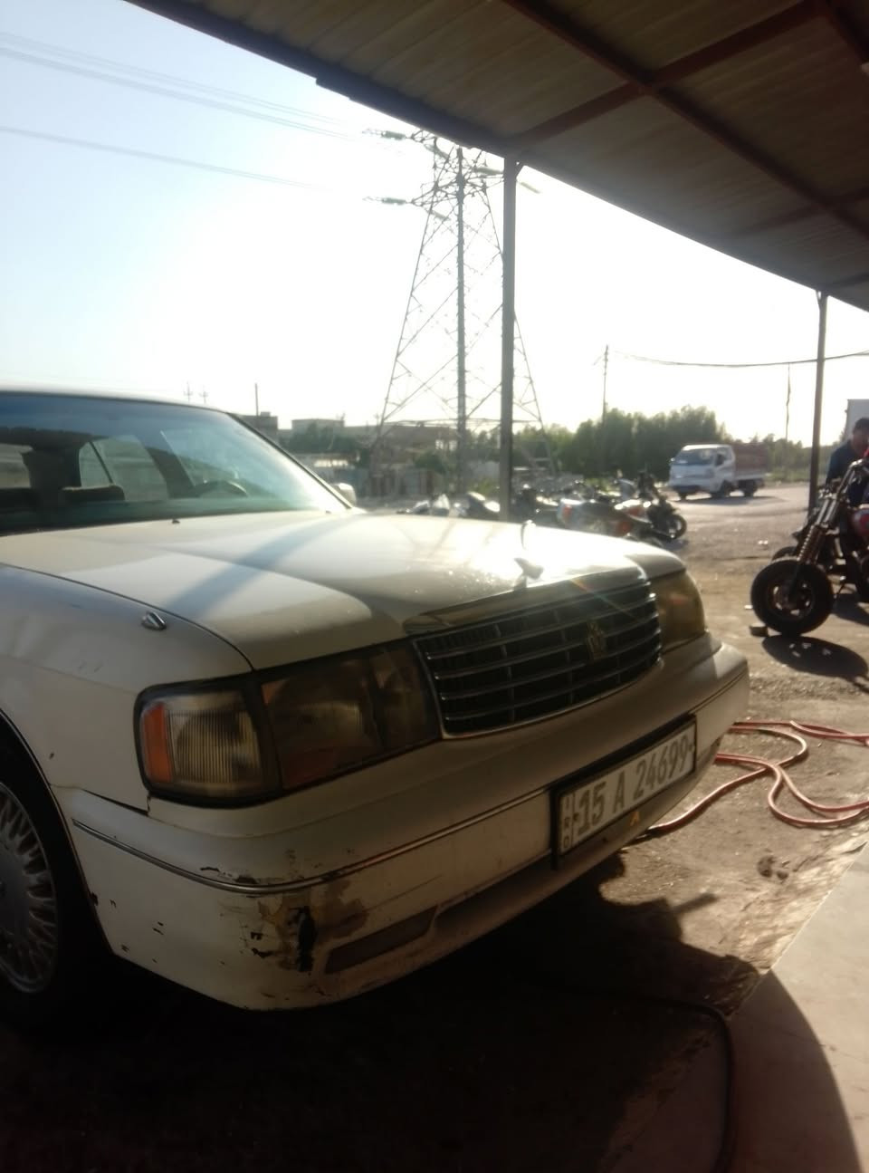 سلام عليكم 
ارنب طويل 
يسرى بلاد 
تخم تاير 
حداديه كله جديد 
مكينه vvti 2500
جاهزه عليه اخار حبايه 
مصبوغه عام  
مكاني بغداد جسر ديالى القديم 
تحويل مباشر 
الانبار نكليزي 
***********
