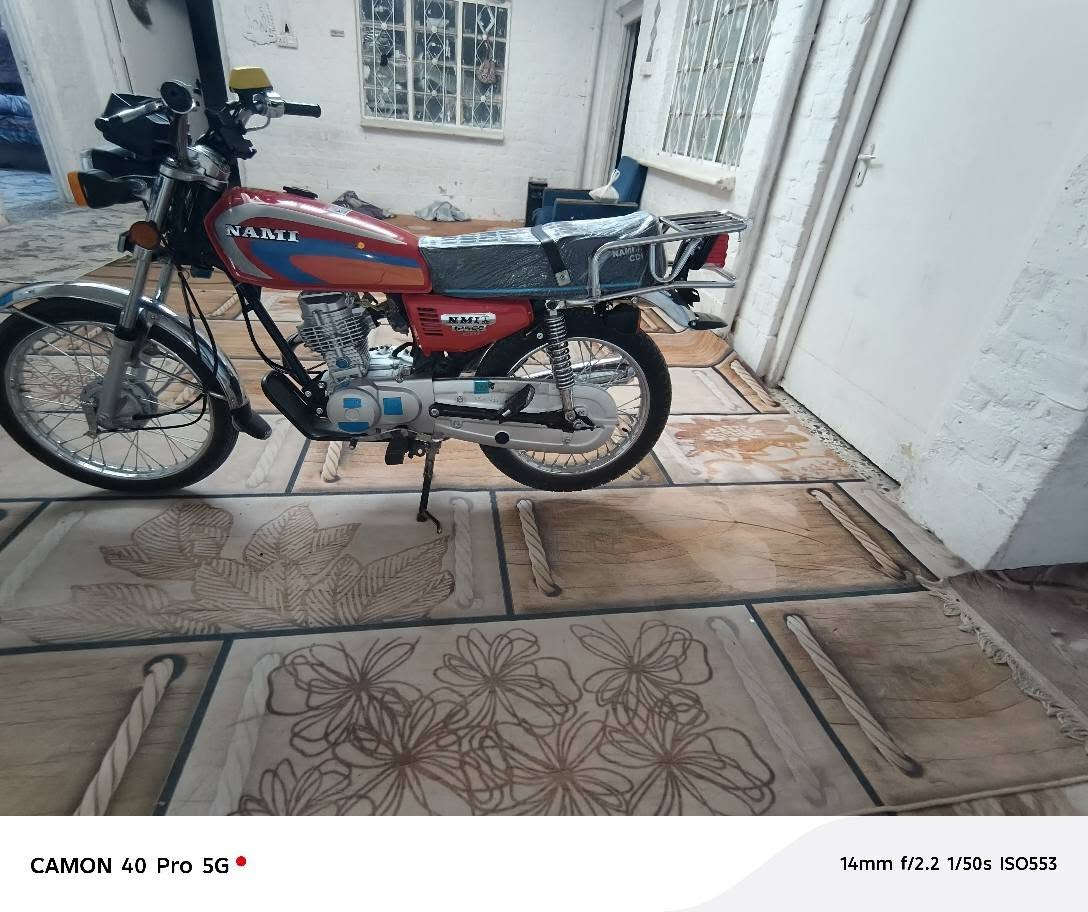 ‎دراجة ايراني للبيع 
سنوية موديل20 دراجة كاملة مكملة
دراجة نضافة100/100
السعر اتصال***********‎ عمارة, ميسان
