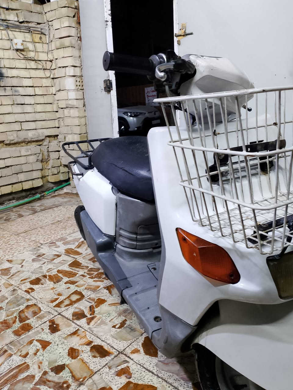 السلام عليكم دراجه نوع بيكم ياباني الدراجه خير من الله نكره سلف كهربائيات مكينه مامفتوحه الدراجه كامله من كلشي سعر350 وبيها مجال العنوان الزعفرانيه الاربع شوارع متواجد فيس ***********متواجد واتساب
