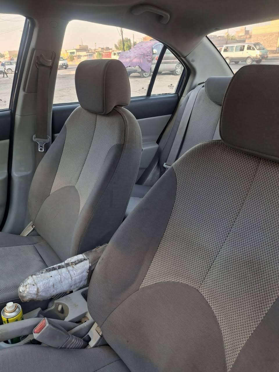 للبيع اكسنت موديل ٢٠٠٧ امريكي مصبوغه عام اثر جراد حادث امريكا جاملغ امامي وخلفي بدون دواخل كير ومكينه وتبريد جديد تخم تاير جديد رقم ديالى انكليزي بسمي مكانها بغداد سعرها ٧٠ وبيها مجال بصيط ***********
