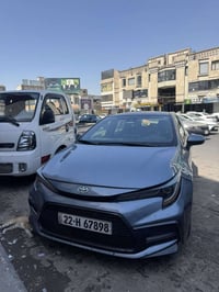 كورلا SE 2021 وارد امريكي الحادث قبغ جنطة فقط رقم اربيل باسمي  السيارة...