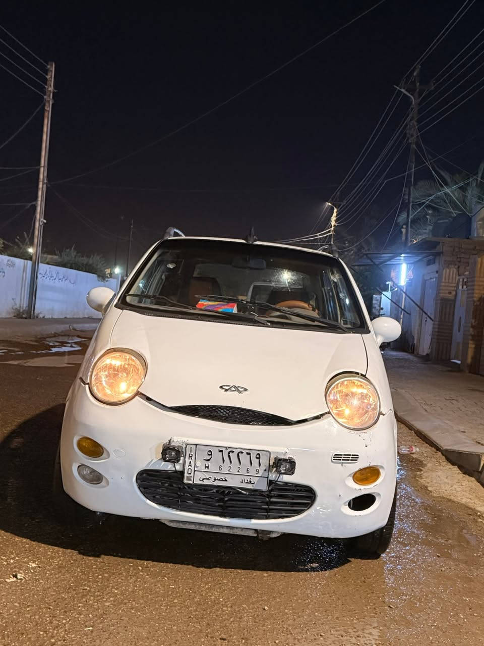 #للبيع 
شيري QQ 2010
رقم بغداد 
سيارة گير محرك ضفيرة عقل محور مال كوريلا يارس 
1.4cc vvt.i 
اقتصادي وعملي 
جامات 4 كهرباء 
سايد بريك شغال
جاهزة من كلشي ومكفولة كفالة عامة صدر وگشر 
سنوية ساقطة من ال2023 وفقط تحويل 
النواقص البيها بسيطة
دبل اشارة متشتغل
الگلوب الي بالسقف 
وبلاجكتور امامي
وواحد من الاشاير الخلفية نقص گلوب
دبة الزراگات مكسورة فقط
تدفئة شغالة تبريد مابيها بسبب صغر المكان وكبر المحرك الي عليها بس يرهم كهربائي مال هايبرد يكون حجمة صغير وكمبريسرها الاصلي موجود
طبعا كل الي ذكرتة سببة السيارة ماخذيها مجرد بديل عن الماطور توديني من الشغل للبيت ومن البيت للشغل وعلة تكضية الشغلات داخل المدينة يعني ممتعوبة 
المكان #سامراء
#السعر 32$
تواصل خاص او 
*********** واتساب
*********** اتصال
