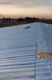 🏠جميع انواع #العوازل للسطوح والجدران والجملونات مع شركة الشمال للعوازل...