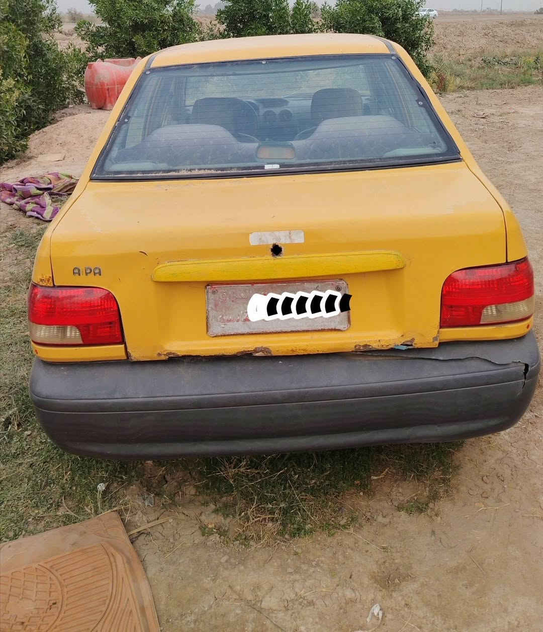 السلام عليكم سايبه للبيع رقم صدامي سياره كير ومكينه نضاف السعر 13وبيه مجال حك الجيه عنوان السياره رميثه نجمي رقم الهاتف ***********
