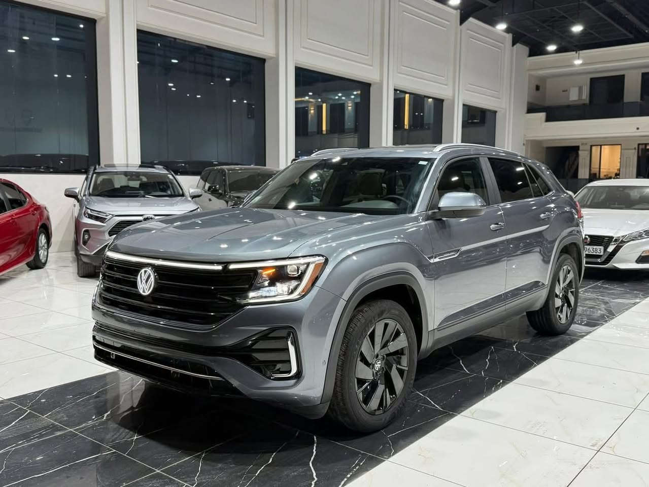 Volkswagen Atlas Cross sport SE 2024
‎عداد المسافة : 14 الف مایل 
‎ضرر :جملغ صبغ بدون دواخل بجم کبس
‎کافة ارباکات سلیم✅
‎رادیترات و بجم کلة بلادي
 1V2KE2CAXRC242332

‎اعلی المواصفات.1/1 
‎سقف بانوراما
‎بصمة تشغيل
‎بصمة أبواب
‎تشغيل عن بعد (Remote Start)
‎صندوق شفط كهربائي
‎رادار أمامي (تحديد مسار)
‎رادار جانبي (نقاط عمياء)
‎رادار خلفي (تحذير من الاصطدام)
‎تحكم وضعيات القيادة Drive Modes 
‎تبريد مركزي لمس
‎كشنات ميموري
‎كشنات جلد+تدفئة
‎هاند بريك بصمة
Android Auto 
Apple Car Play 
‎مانع انزلاق+ABS
‎شاشة كبيرة لمس
‎حساسات خلفية+ كاميرا 
‎تحكمات استيرن
‎اوتو ستارت Auto start 
‎اوتو ستوب Auto Stop 
‎وبقية المواصفات المعروفة
‎‏‎ 
‎‏‎ مکان سیارة اربیل 
‎‏‎سیارة بدون رقم تترقم شمالي 
‎‏‎‏‎للاتصال والاستفسار
‎اسیاسیل ***********☎️
‎☎️کورك ***********
‎
