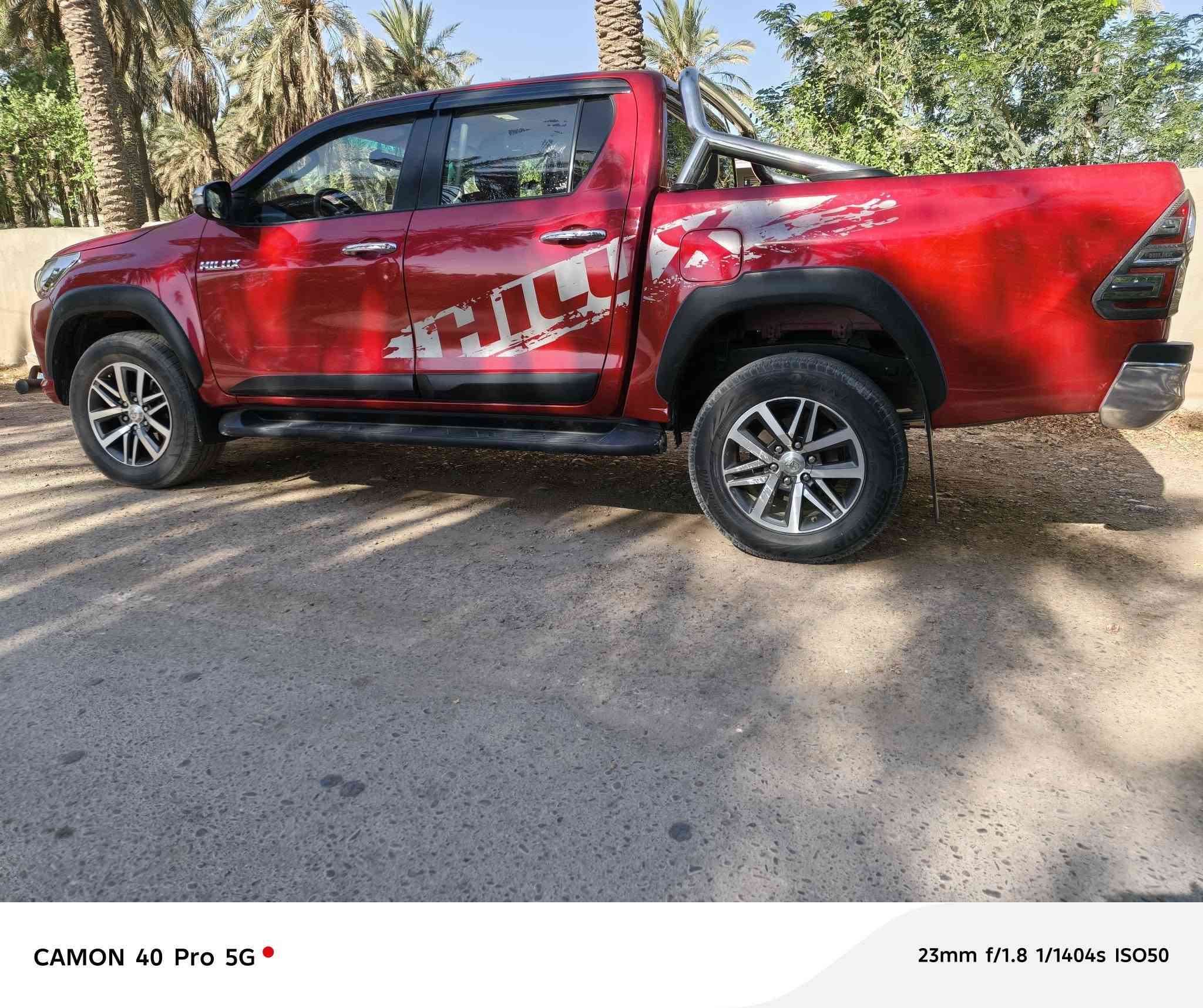 بيك اب هاي لوكس موديل ٢٠١٧للبيع عالي تو ويل رقم اربيل الدولي بسمي السنويه ل٢٠٢٩ السيارة مكفوله كفاله عامه موجودة  السيارة بالعمارة سعر ٢٢٥ 
اتصال ***********
