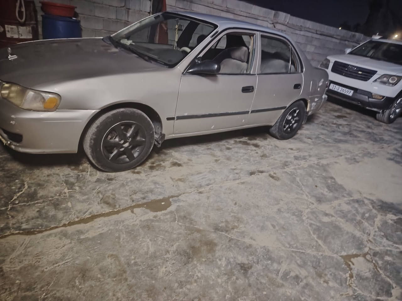 للبيع كورلا موديل ٢٠٠١ رقم بغداد الأماني ابلاديه ما محور محرك كير كهرباء كلها شرط الاستفسار على هذه الرقم ***********
