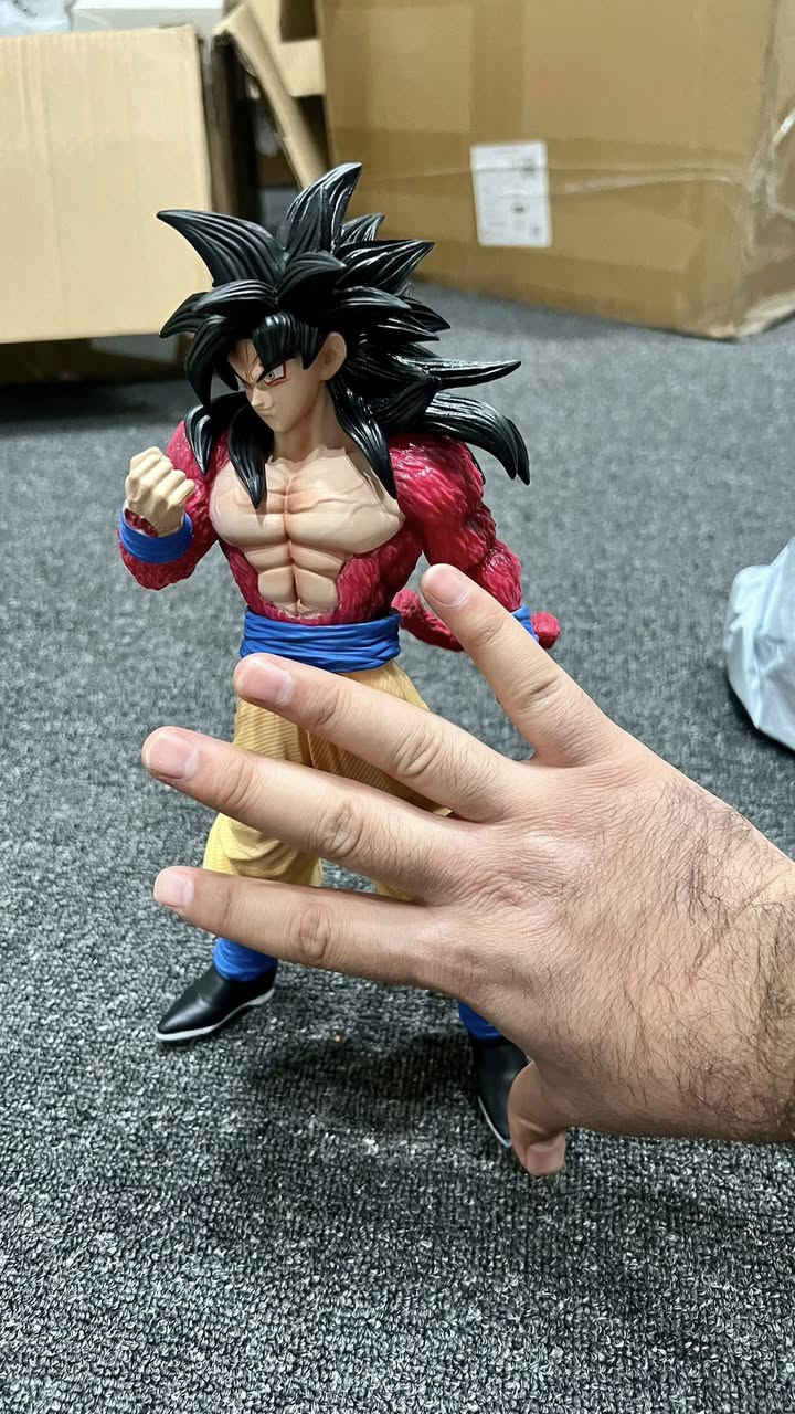 فخامة هذا المجسم وزنه كيلو 
مجسم لشخصية سون غوكو (Son Goku) في هيئة سوبر سايان (Super Saiyan 4) من سلسلة الأنمي دراغون بول جي تي


**إذا كنت صاحب هذا الإعلان وتريد حذفه لأي سبب، رجاءا أرسل رسالة إلى الدعم الفني**