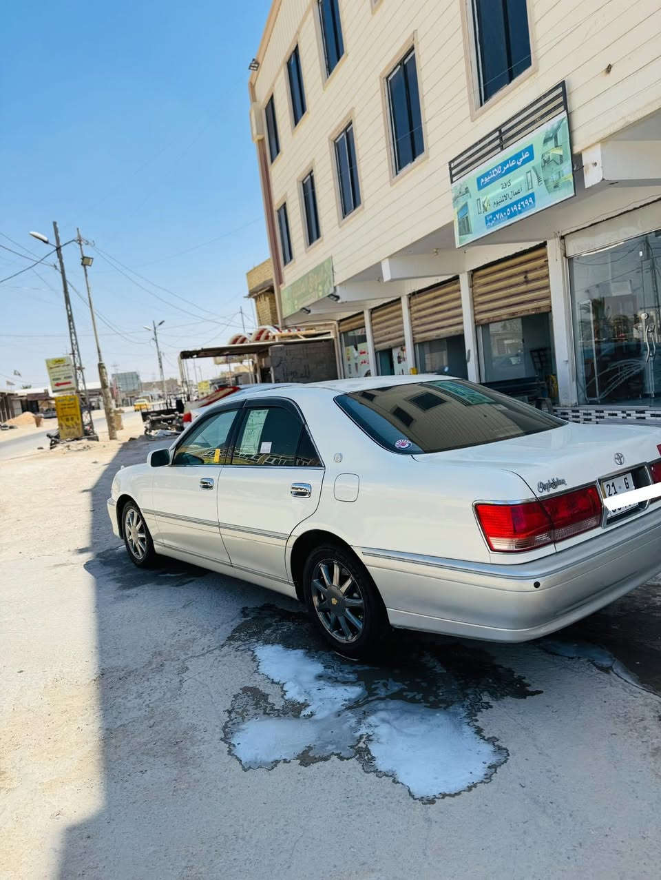 السلام عليكم
تحيه طيبه  ملكه مديل 2002
جاهزه مكينه تخم تاير حداديه 
مفوله 3دكم كرستال جاهزه الأخر حبايه 
الشراي يتفضل الانتصال***********
