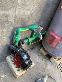 عملي تأسيس صيحات مكاني بغداد مدينه الصدر ربط ماطور  سخان تبديل هيتر او...