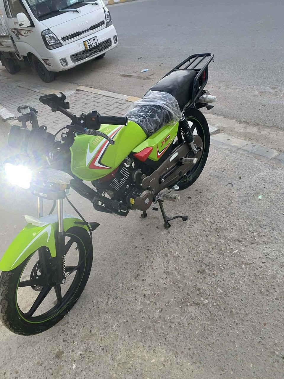 للبيع شنك 2025 بدون اوراق موطور جديد لون مميز مكان حديثه سعر مليون 25 وبي مجال للشراي يرهم مراوس ***********
