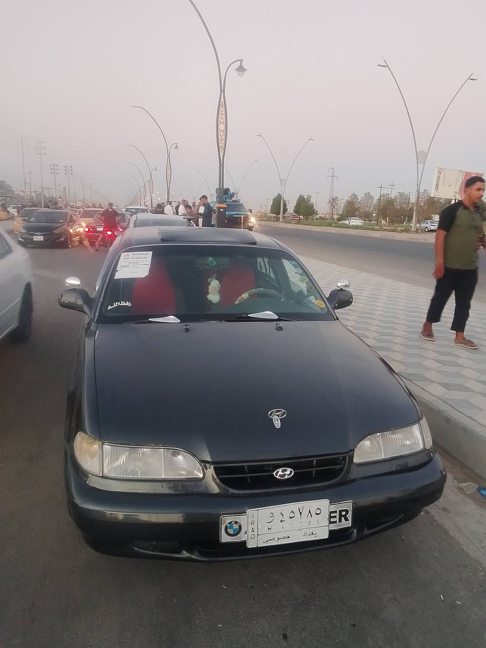 سلام عليكم سوناتا2 مديل 93 سياره خير من الله نضيفه مال جناي متعوب عليهه مكينه 1800 قبق الاسود المرغوب كير عادي السياره بسمي رقم بغداد مشروع وطني نضافت صدره 50%100 +تدفئه نار تبريد منضومه جديده كامله نقص غاز فقط السعر 43وبيه مجال العنوان ديالى الخالص الاستفسار ***********
