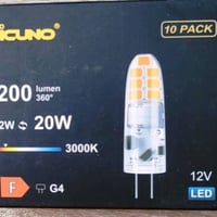 لمبة LED G4 • 12V • 10 حبات