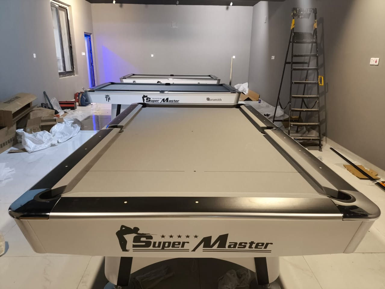 تم انجاز عمل اليوم وبشرط الضمان مع كادر مختص    عنوان بغداد حافض القاضي ملاحضة يوجد طاولات بليارد مستعمل و الجديد وجميع مستلزمات البليارد وملحقاته أستفسار مراسله الصفحا و ***********
