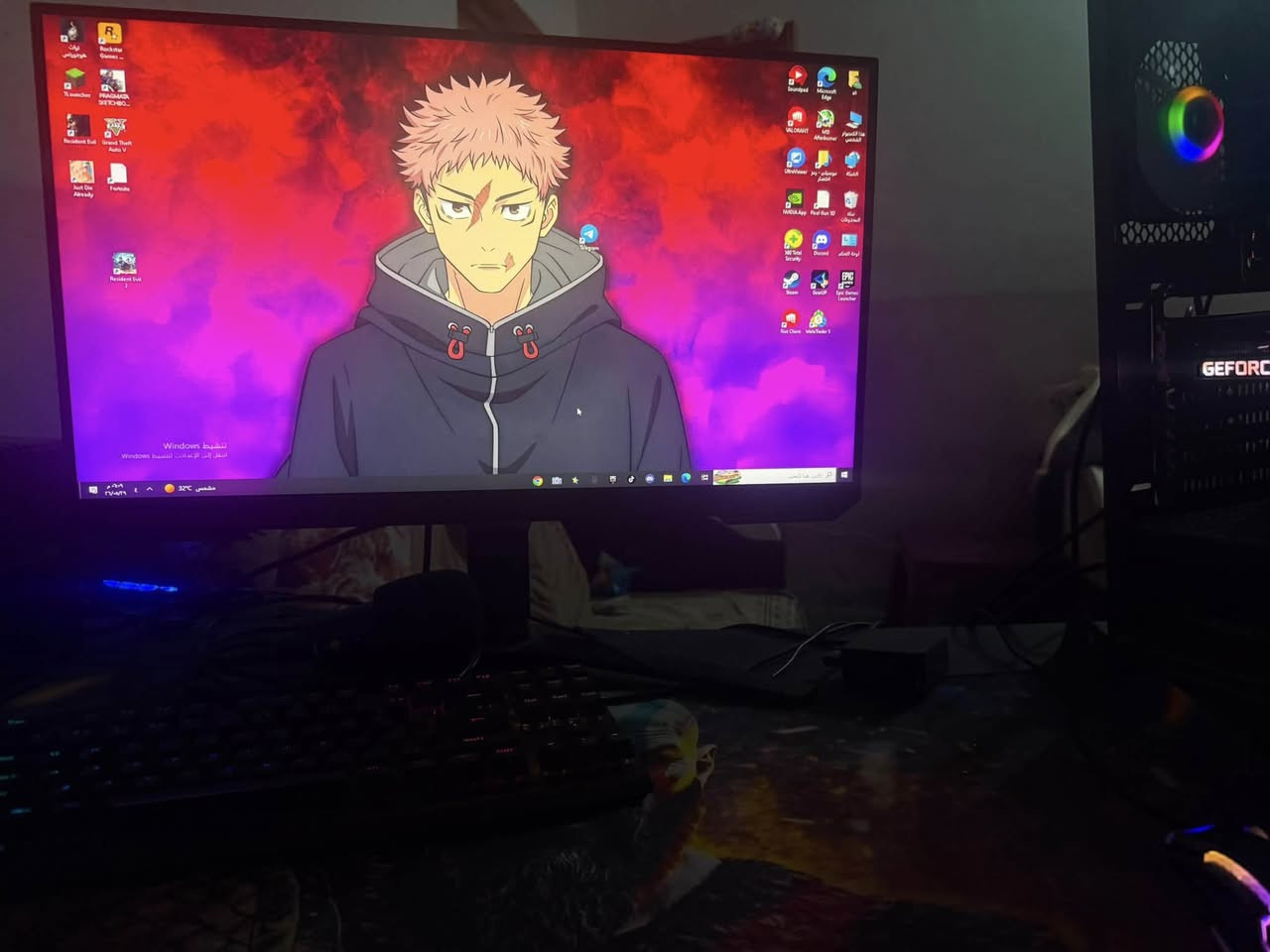 عليكم اسف على التصوير الفاشل بس لان مستعجل
I5-9600k
Rtx 3060 palit  12 gb
Ram 16
Ssd 250 gb
Hdd 500+500
+ شاشه سامسونج ماعرف اسمها —240hz
انطيك وياها ماوس وكيبورد ومايك ويوبياس وطاوله وكرسي يعني اخذها وشغلها كبل 
السعر 1,100,000
مكاني بغداد


**إذا كنت صاحب هذا الإعلان وتريد حذفه لأي سبب، رجاءا أرسل رسالة إلى الدعم الفني**