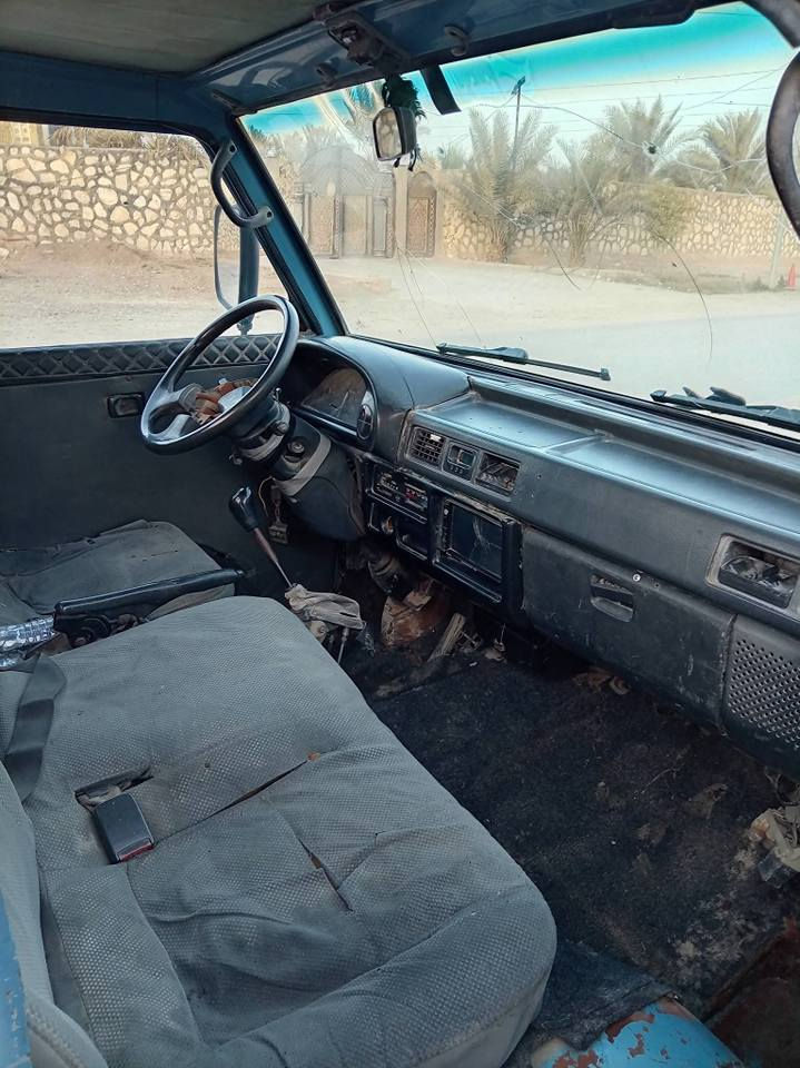 السلام عليكم للبيع كيا هوند 1994مكينه وكير بلادي كهربايات كامله تخم تاير باتري جديد السياره خير من الله 
#السعر 40وبيها مجال 

#رقم_الهاتف 
***********
