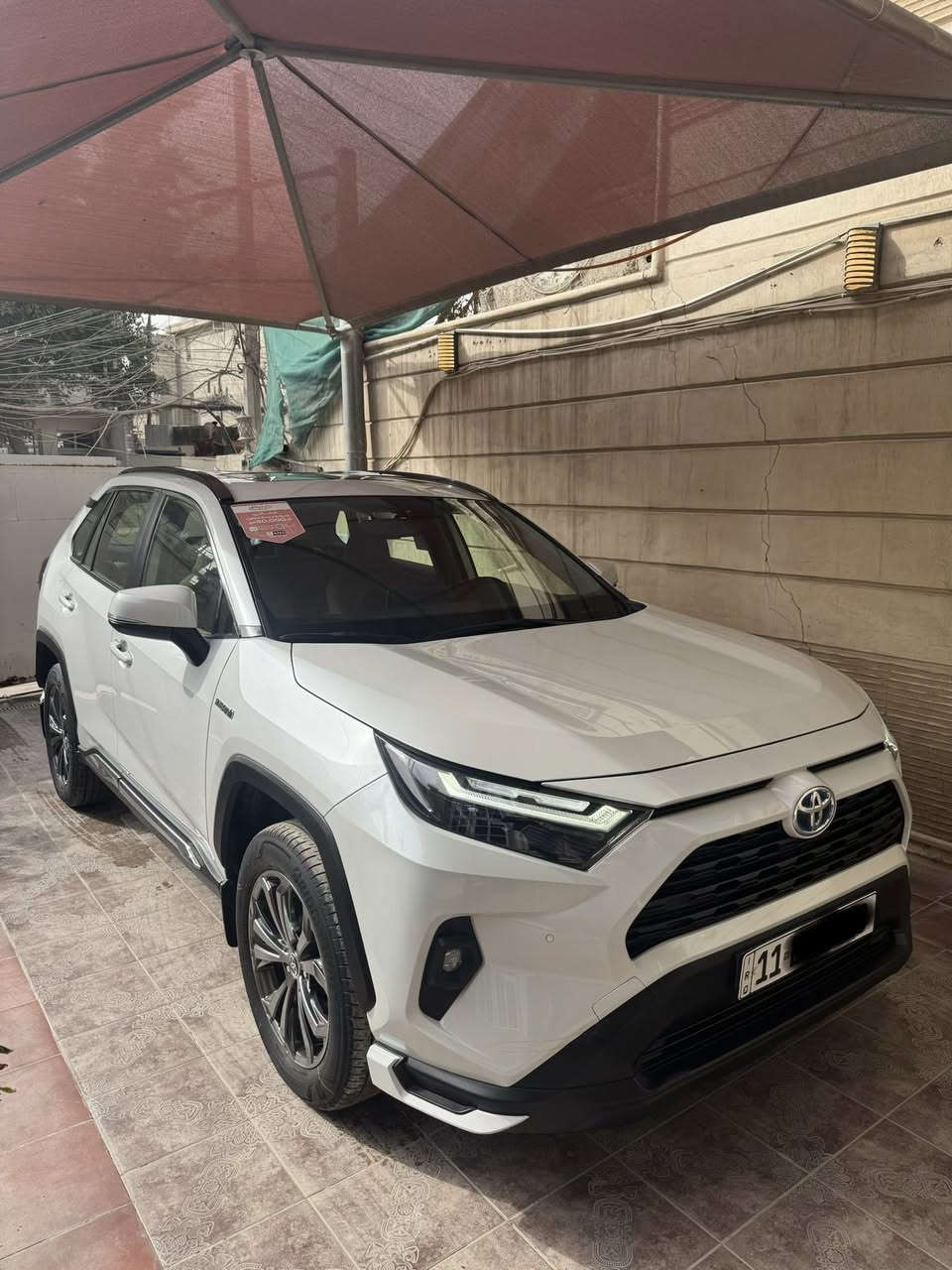 تويوتا راف4 موديل 2024 
ضمان شركة ساز 
ضمان بطارية 8 سنوات
تبديل مجاني 8 مرات دهن وفلتر  
صيانة 40 الف كيلو مجاني
(((   عداد المسافة 15 الف فقط   )))
مكفولة من الصبغ والضربة بارد بسيط 
بحالة جيدة جدا 
محرك 2500 بصمة سلايت
 تشغيل عن بعد هند بريك بصمة وباقي 
المواصفات الشركة المعروفة
مكاني المنصور او علي الصالح 
السعر 280$
   ***********
