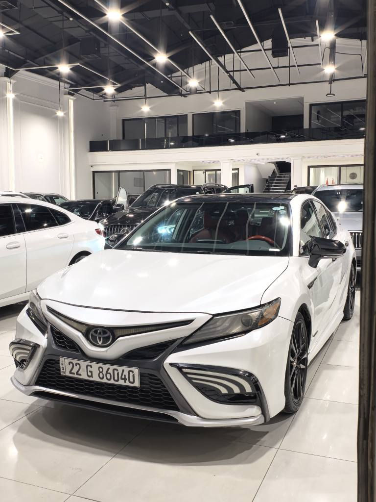 2021 camry XSE 1\1 full
مەکینە 4 پستن
داخل سور بیلاد
پانۆراما
ماوەی رۆشتن 85 مایل
بۆیاخ یەک پارچەو نیو
ارباک بەس شان سیستەمە✅
پێش و پشت کەپس
***********
*********** أربيل, العراق
