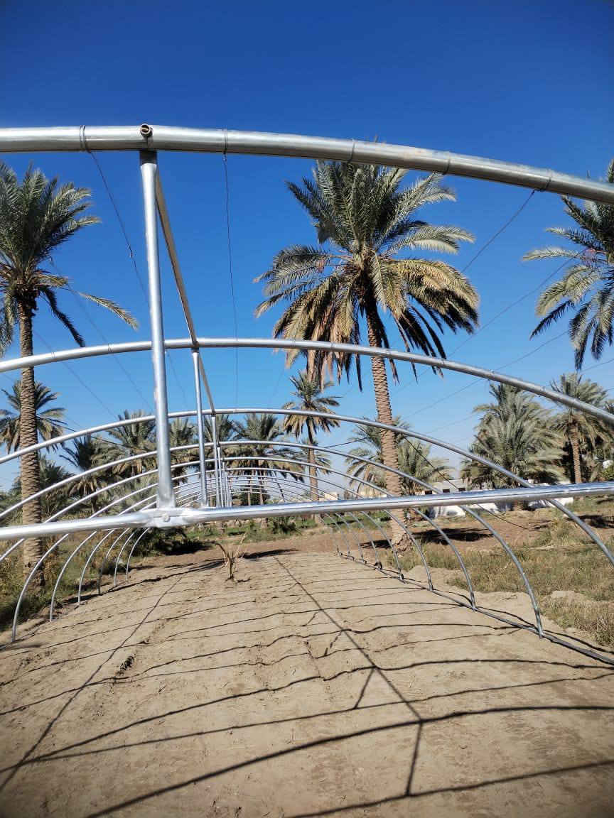 #السلام عليكم اخوان على بركه الله تعالى تم وصول وجبه جديده من البيوت البلاستيكية لبناني الصنع جديد غير مستعمل حديد ثقيل مغلون مع سيم ونايلون تركي ضمان 3 سنوات 180 مايكرو
قياس النايلون 33×14 لكل بيت /2/ روله
سيم /50/ كيلو لكل بيت
 عدد الاقواس/ 22/ قوس الطول/52/ متر والعرض/9/ متر #للاستفسار ***********/*********** يوجد توصيل لكافه المحافظات ويتوفر ايضا كادر لنصب البيوت .
#العنوان. بابل محاويل ناحيه الامام الطريق السريع.
