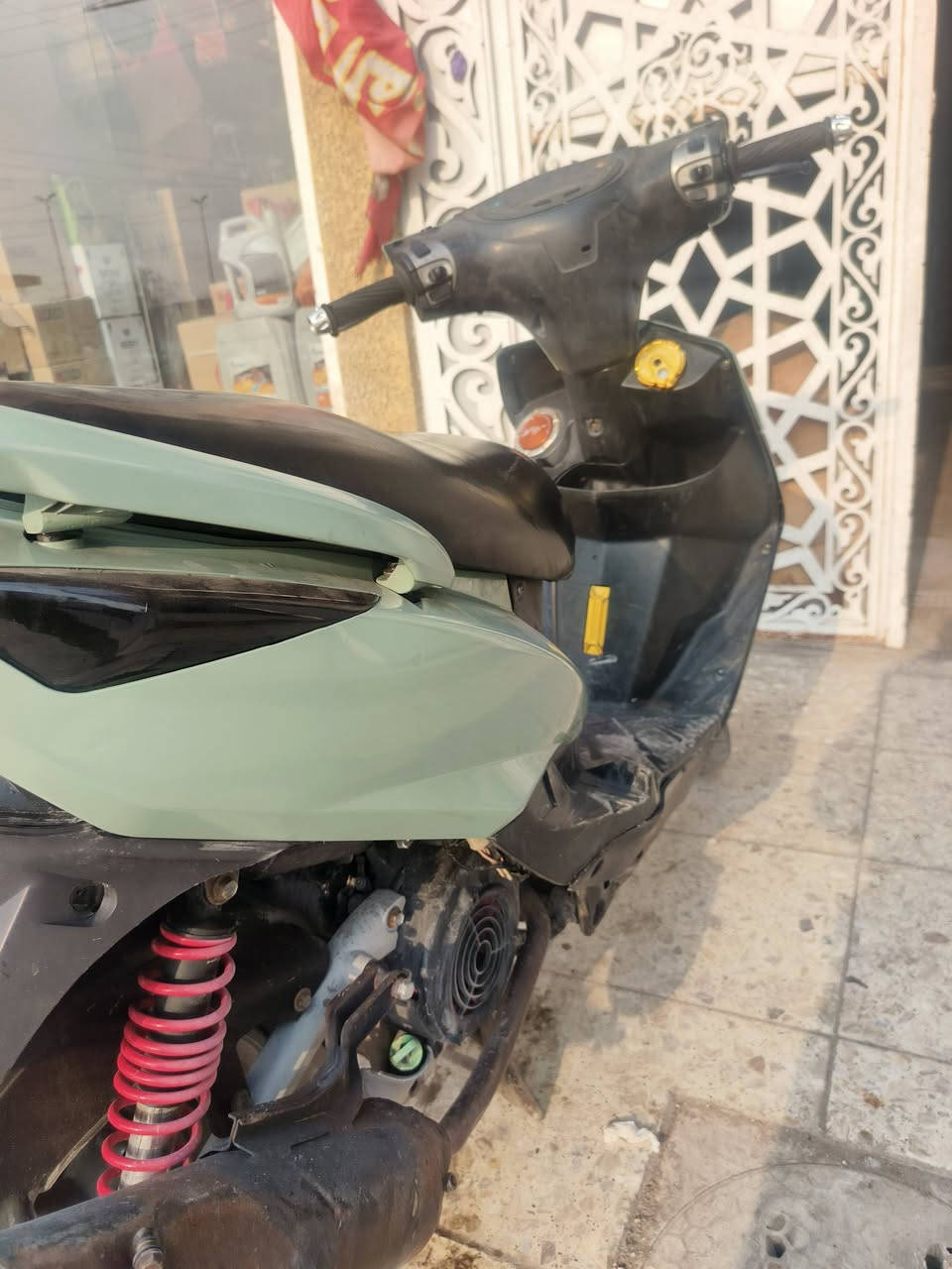 سلام عليكم ماكس جي تي ار مزود من اليابان بوشه 58ونص 
1.كصه وعداد جي تي ارحديث
2.قبق بانزين رياضي
3.قبق جوزه رياضي
4.قاعده رقم شاصي رياضي
5.صالنصه رياضي 
6.جاملغ خلفي جيتي رياضي 
7.لاقط امامي خلفي رياضي
8.كلج امامي رياضي
9.لايت زنون يسطر
10.اشاير خلفيه لد 
11.تايرات جلاتين 
12.وياله اصليات نجمه من اليابان 
الدراجه مامفتوحه مناك مزوده شلعه معدل صاروخ تعبر105  سعرهه 800وبيهه مجال مكاني بغداد حي اور رقمي***********
