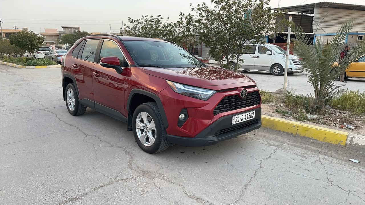 🌹🌹تحية طيبة🌹🌹
راف فور2023 امريكي 

السياره بدون صبغ بونيد امبدل بلادي 

صور امريكا والسونار مرفق

فول مواصفات XLE فور ويل 

 محرك 2500 

مواصفات

بصمة / سلايد / جنطة كهرباء / مود درايف / رادارات 

كرسي كهرباء / شاشة كار بلي 

رقم سليمانيه باسمي 

السعر227 او مراوس 

عنواني ديالى خانقين

***********
