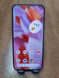 بكسل 9 برو اكس ال ذاكرة 256 لون اخضر مقفل شريحة اتصال  عدد دورات الشحن...