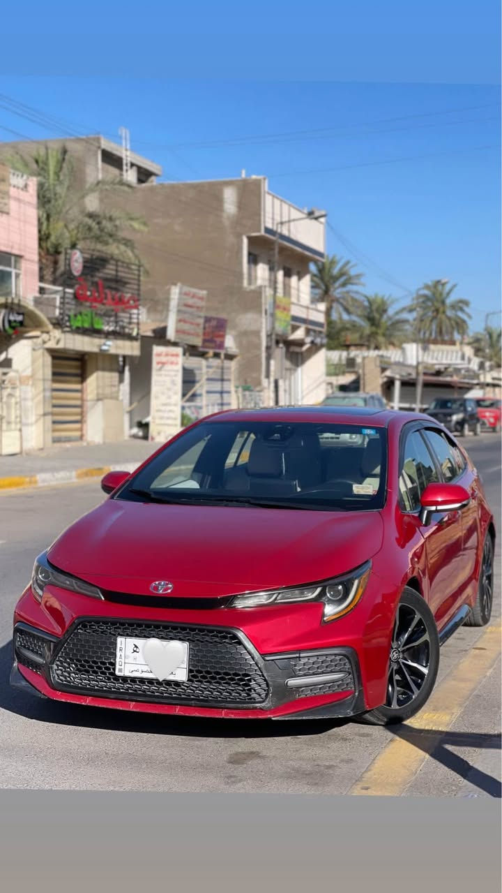 السلام عليكم
كورلا 2020 SE 
(بصمة ، فتحة ، رادار ، نقطة عمياء ، شفتات ستيرن ، داخل جلد ، حساسات ، هندبريك دكمة ، اوتو هولد ، كروس سرعه ، تحديد مسار ، شاشة كبيرة ، لايت زنون ، محرك 2000 )
‼️حادث السيارة فقط جاملغ امامي صفحه السايق بدون ايرباك  بدون دواخل- وبارد علكد ٤ اصابع بجاملغ الخلفي ومواصفات الSE معروفة
ماشية 96000km
العنوان : بغداد قرب جامع النداء
الرقم :*********** 
السعر :149 وبيها مجال بسيط مال جيتك بغداد, العراق
