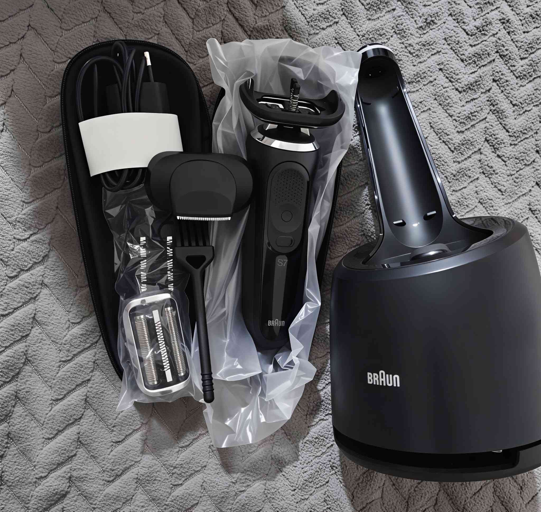 سلام عليكم مكينة حلاقه BRAUN SERIES 7
💯مكينة اصليه وجديدة مامستخدمه بس كرتونه شويه تعبانه 🛑 

♨️سعرها ( 120 ) الف مع 🚛 توصيل الى جميع محافظات 🇮🇶🚛

❌بالمواقع جاي تنباع ب 300 ❌

م/ غراض كاملة كلها وجدد بعدهن بجيسهن 🛑


**إذا كنت صاحب هذا الإعلان وتريد حذفه لأي سبب، رجاءا أرسل رسالة إلى الدعم الفني**