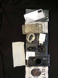 Infinix GT 30 Pro معروفه المواصفات جهاز جديد مستخدم قليل لون ابيض كامل...