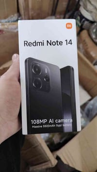 ريدمي نوت ١٤ الأصلي الأصلي وكاله ذاكره 256 التلفون ايشي بي الك حق ترجع...