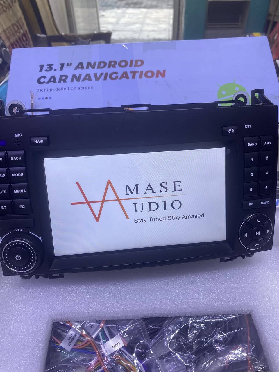 شاشة مارسدس مع الملحقات كاربلي الذاكره 4/64سيم كارت فورجي السعر 120 العنوان بغداد البلديات ***********
