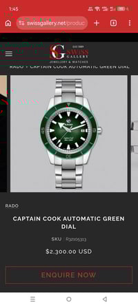 ساعة يد • للبيع