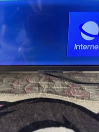 شاشه سامسونك 60 بوصه 4k فول سمارت عرض LED اصدار UA60BU8000UXEG نظيفه م...