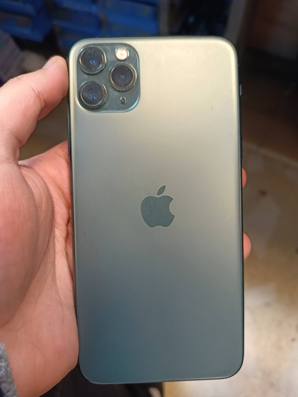 جهاز 11 برو ماكس ذاكرة 256
بطاريه 80 نضيف الجهاز جداً مابي شي بس امبدل شاشة اصلي فول فيس ايدي صوت كلشي شغال شاصي نضيف كلش ضهر شخط ما بي 
مكاني بغداد مدينة الصدر قطاع 43 
اذا عندك استفسار او اتريد تعرف السعر اتصل علي
***********
