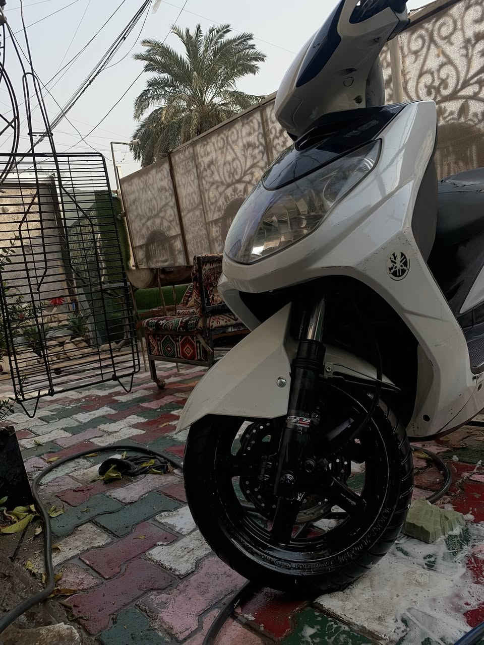 سلام  عليكم عندي دراجه سكنس للبيع الدراجه التزويد مالته رمبه بوشه ٥٨.٥ الدراجه نضيفه مكاني بغداد المنصور📍 الرقم *********** السعر 750
