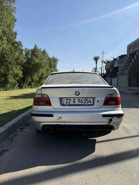 شلونهم الطيبين 
BMW 530i 
2001 أصل بليته وسنوية 
رقم أربيل بأسمي تحويل مباشر 
مكينة 30 دبل فاينوس  نشطة حيل 
كير ZF جديد 
تبريد منظومة كاملة شرط ثلج ❄️ 
منظومة مي جديدة من مي أصلي راديتر 3 سراوات 
غرفة نظيفة جداً بطاين جديدة 
عدا الكشنات الأمامية بيها تشققات 
كشنات تدفئه 
مري شفط 
تحكم ستيرن 
بردة خلفية 
شاشة كار بلي  
تبريد قطعتين 
كت M داخل وخارج 
كشنات جلد ( عادية ) 
السيارة عليها ادامه والحمدلله 
صدر خلفي جديد 
أمامي نظيف 90% 
السيارة كلش نشطة وناعمة وترايها ايخبل 
مشط ستيرن كهرباء ..⚡️
حادث السيارة ( بجم جهة السكن ) 
واسف عل إطالة 
الســعر 85 وبيها مجال 
مكاني كرادة 
***********
