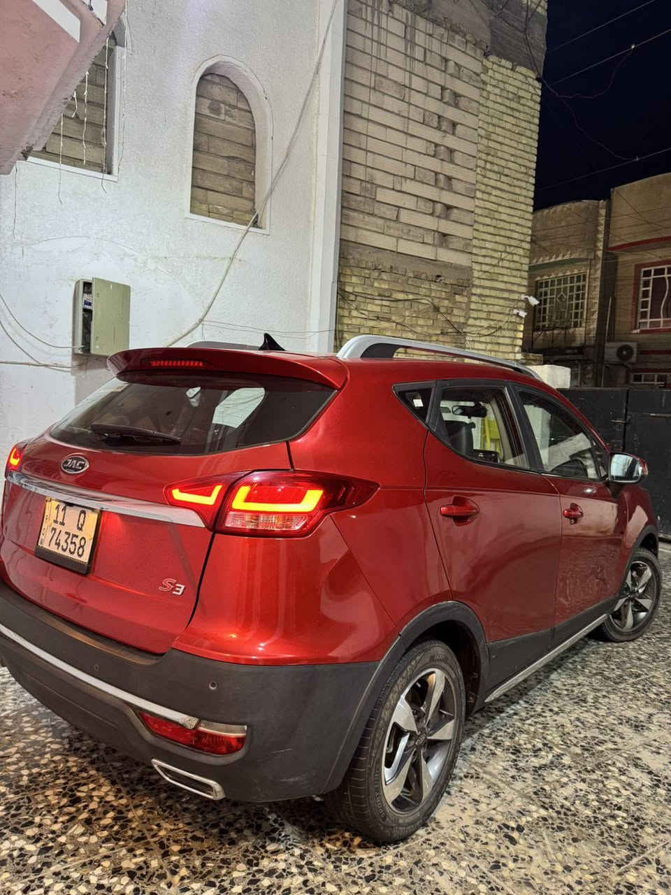 جي اي سي جاك 2023 قسط
فول مواصفات
8 حساسات
كشنات جلد
بصمة
فتحة
بصمة ابواب
شاشة
كامرة 360 
باقي المواصفات تعرفوها 
فقط باب خلفي عكس السائق صبغ
مقدمة 55 ورقة بدون لاكفيل ولا شي المهم سكن بغداد حصراً
*********** بغداد, العراق
