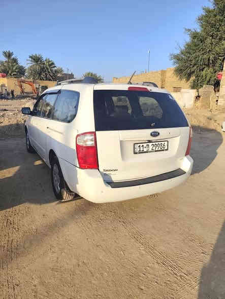 كيا سيدونا 2008
رقم بغداد انكليزي بإسمي
محرك 3800
سونار موجود داخل المنشور 
تبريد ثلج 
السعر 125
عنواني واسط قضاء الحي
***********
