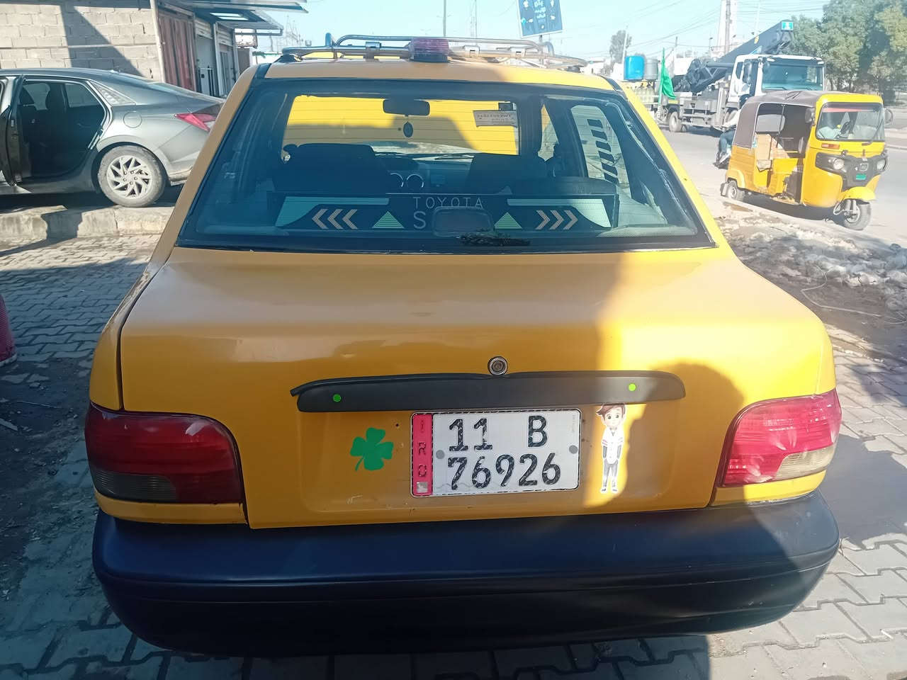 سايبا موديل 13بيهه مكان صبغ شواصي معمره مضبوط مكينه كير تخم تاير خط ابيض مكفوله بسمي مصفره غرامات وهيه تحويل ثاني يوم لسعر 26وبيهه مجال لطيبين رقم***********
