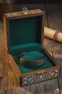 اساور نحاس • منقوشه آية الحفظ • نحاس اصلي