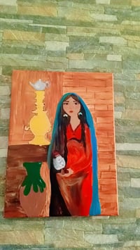 لوحات جداريه • كانفاس ٣٠x٤٠ • الوان اكريليك