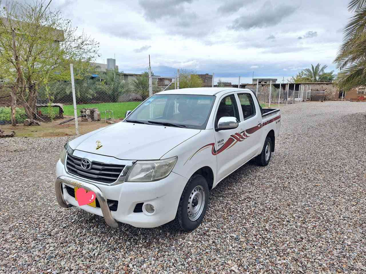 سيارة تويوتا دبل قمارة  للبيع
موديل ٢٠١٣ نظيفة جدا . 

شاصي ١٢

محرك ما مفتوح . 

گير بالشرط . 

لا صبغ ولا تبديل قطع 

سنوية بإسمنا  --> تحتاج تجديد 
السعر المطلوب ١٨٠ ورقة $ وبيها مجال

الموقع -:-  كركوك/ الحويجة/ قرية تل علي 

الاتصال على الرقم   ***********
