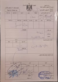 عرض مقاطعه 10/2 على شارع حله بغداد ( المربع 6000)  مفروزه وجاهزه  رقم ...