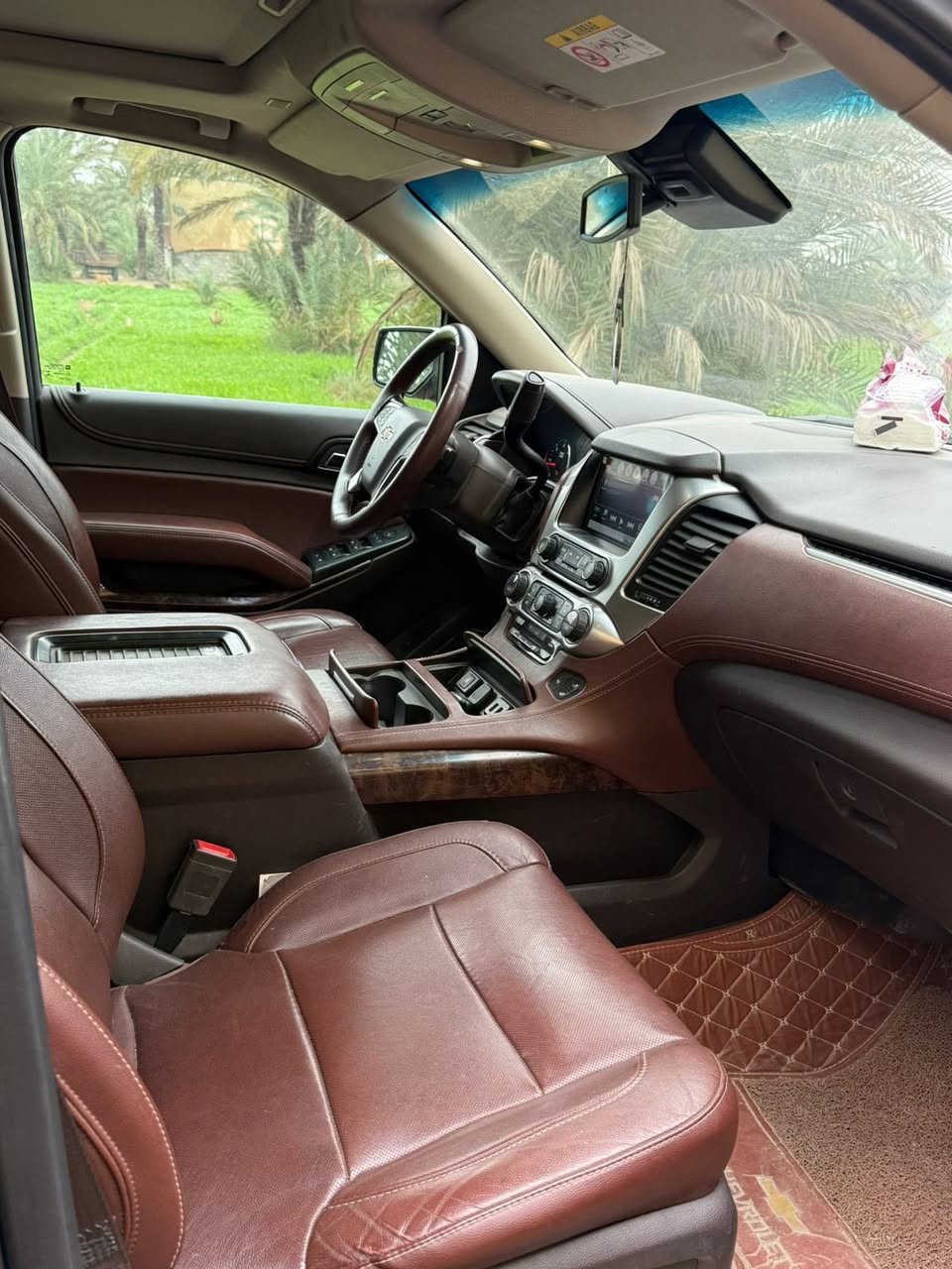 تاهو موديل 2020 بريمير وقرميدي
خليجي  وكاله المنصور ماشيه 92 الف 
حقيقي شرط الفحص مواصفات1/1 
رقم ***********
للبيع ‏ CHEVROLET  PREMIER  

المواصفات                       
فول مواصفات 1/1
8سلندر
سلايد(فتحة قمارة)
كراسي جلد اصلي
كراسي اثنين كهرباء
كراسي هزار(عند اقتراب السيارة من اي شي)
كراسي خزن(ميموري)
كراسي(تدفئة+تبريد)
كراسي خلفية كهرباء
كراسي خلفية تدفئة
تبريد خلفي شاشة
شحن الهاتف لاسلكياً
رادار
سائق آلي
كروس سرعة
داتا شو DATA SHOW
خمس بصمات
فول تحكم استيرن(جهتين امامي+جهتين خلفي)
استيرن كهرباء
استيرن تدفئة
شاشة عرض الاعطال
صندوك كهرباء(شفط)
فتح صندوك تلقائيا عن طريق القدم(صندوك جلاق)
نظام السير على الخط
دبل كير(عادي+اوتوماتيك)
دبل حساس(امامي+خلفي)
نظام تحكم بمستوى الضوء الداخلي
مانع تزحلق
پدل كهرباء(تحكم كهربائي بالبريك والبانزين)
نظام فتح الابواب لاسلكياً
فور ويل
شاشة امامية كبيرة اصلية
شاشة خلفية DVD اصلي 
كامرة خلفية 
تشغيل عن بعد
قاصة سرية
دوسات كتابة CHEVROLET
اشارة بالمري
مري كهرباء(شفط)
لايت عدسة زنون
لد امامي
سستم_صوت
داتاشو كبيره 
كيجات ديجتال 
موصفات لبريمير بعد معروفه هيه اعلى فئه 
السعر 435$
رقم بغداد ب اسمي تحويل ثاني يوم
رقم صاحب السياره ***********
