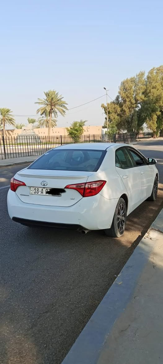 السلام عليكم 
بيع مستعجل سعر مناسب 
كورلا 2018محدثه بجم 2019
بابل باسمي  سياره جاهزه ونضيفه من كير ومحرك وحداديه
تبديل جاملغات الاماميه ولبنيد نفسه مصبوغ
 ماشيه 116ميل وقابل للزياده مواصفات LE 
كامره 390درجه تحكم ستيرن لجهتين مثبت سرعه وتحديد مسار 
محرك 1800
سيارة جديده وربع مال ذب عليها مال بيت كلش نظيفة 
مكاني بابل مركز ***********
