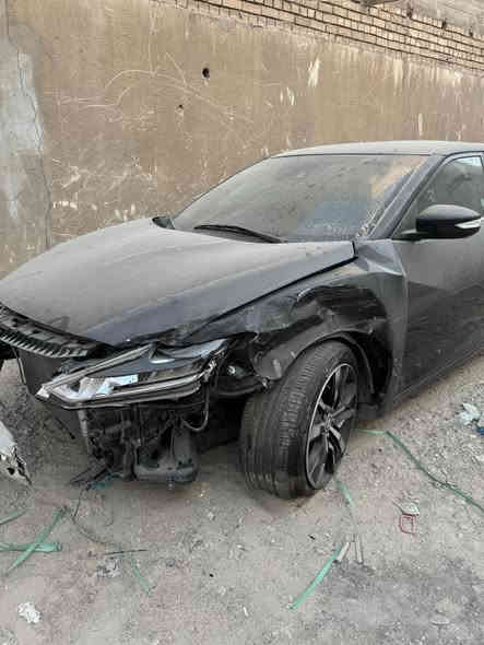 السلام عليكم
للبيع نيسان مكسيما SV موديل 2022 محرك 6 سلندر

حادثها بامريكا البنيد وبالعراق صار بيها الجاملغ نفس مواضح بالصور طك بيها ايرباك البرده ابيعها على وضعها بدون تصليح ماشي 43 الف كير ومحرك كله مكفول مرقمه بغداد الجديد

السعر 115 ورقه
مكان السيارة بغداد
اخوان اني مكلف بنشرها وهذا رقم صاحبها ***********
