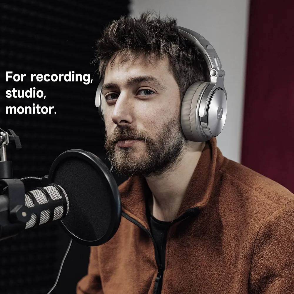 OneOdio Pro-50 Studio DJ الخيالية
OneOdio Pro-50 Studio DJ. تتميز هذه السماعات بمواصفات احترافية مصممة للمراقبة والمزج في الاستوديو. 

اسم الطراز: ستوديو برو 50 (Studio Pro 50) 

وحدة التشغيل (الدايفر): 50 ملم من النيوديميوم 

المقاومة: 32 أوم 

الحساسية: 110 ديسيبل ± 3 ديسيبل 

استجابة التردد: 20 هرتز - 40 كيلو هرتز (Hi-Res Audio) 

طاقة الإدخال القصوى: 1600 مللي وات 

نوع القابس: مزدوج 3.5 ملم و 6.35 ملم ستيريو 

التصميم:

تصميم متين وقابل للطي. 

أغطية أذن ناعمة ومريحة من جلد البروتين لعزل الضوضاء. 

أكواب أذن قابلة للدوران حتى 90 درجة للمراقبة بأذن واحدة. 

الكابلات المرفقة:

كابل ملفوف (2م - 3م) من 3.5 ملم إلى 6.35 ملم. 

كابل 1.2 م من 3.5 ملم إلى 3.5 ملم مع ميكروفون
لأصحاب الديجي والاستوديوهات


**إذا كنت صاحب هذا الإعلان وتريد حذفه لأي سبب، رجاءا أرسل رسالة إلى الدعم الفني**