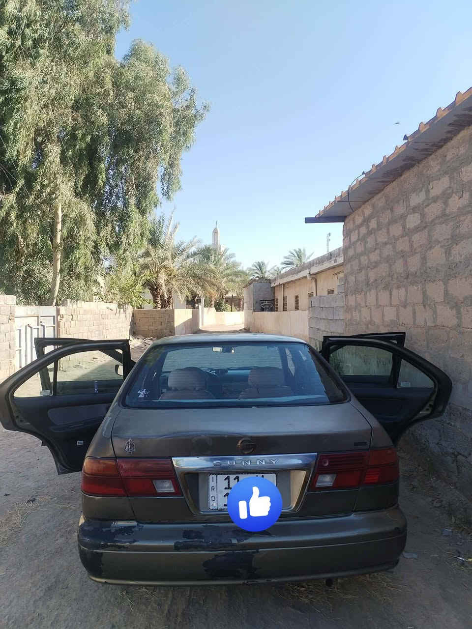 سلام عليكم 
 نيسان نضيفه دواخل جديد كير مكينه مكفولات بس تحويل ثاني يوم تأيرات جدد رقم بغداد انكليزي تبريد بارد بس منقص غاز قليل حجم لمكينه 1800 لسعر 40.وبيها مجال
***********
