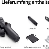 DJI Osmo Mobile 6 الأصلي – جديد ✨ إذا تريد تنقل تصويرك من مستوى عادي إ...