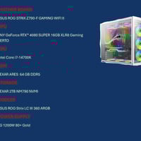 RTX 4080 سوبر 16GB • i7-14700K • 64GB DDR5